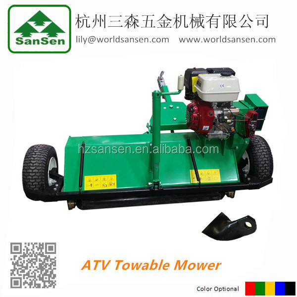 ATV Flail Mower; Tow behind flail mower with CE