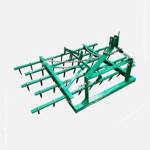 Spike tooth harrow ; tractor 3point attachment ; farm machinery soil crusher