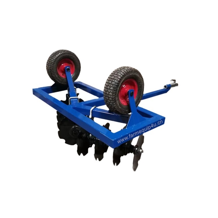 Farm Cultivating Machinery ATV Disc Harrow; Harrow Disks tow behind ATV UTV