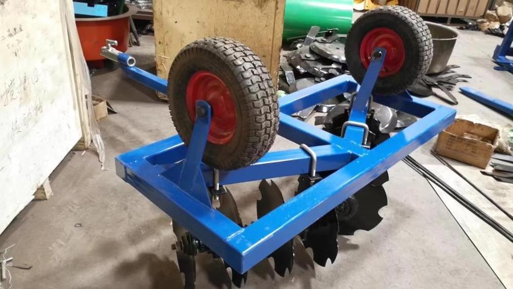 Farm Cultivating Machinery ATV Disc Harrow; Harrow Disks tow behind ATV UTV