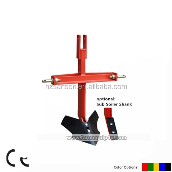 Tractor mounted 3point middle buster sub soiler , sub soiler shank replaceable