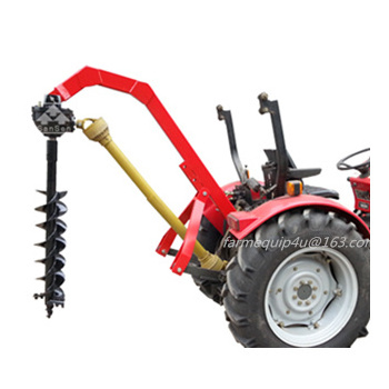 agriculture machinery Tractor three point hitch cat.1 post hole digger with pto shaft driven, tree planting machine