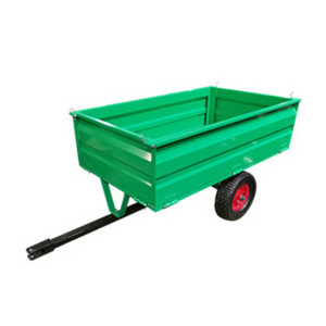 Garden utility cart trailer, atv quad trailer with 2wheel 1000lbs