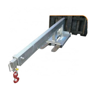 extendable forklift jib fork mounted crane jib forklift crane attachment from china manufacturer