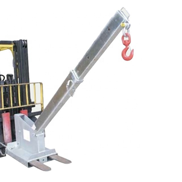 extendable forklift jib fork mounted crane jib forklift crane attachment from china manufacturer