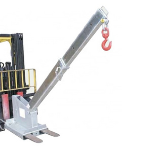 Forklift Jib Crane Attachment of China Forklift Parts Type FJL25 Fixed Jib Long 2.5Tonne With Competitive Price