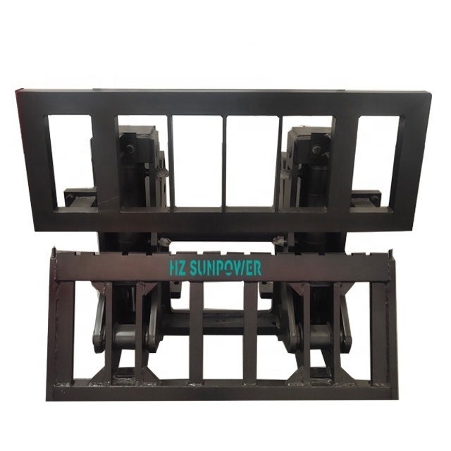 Customized Forklift attachment hinged forks hinged carriage  for sale