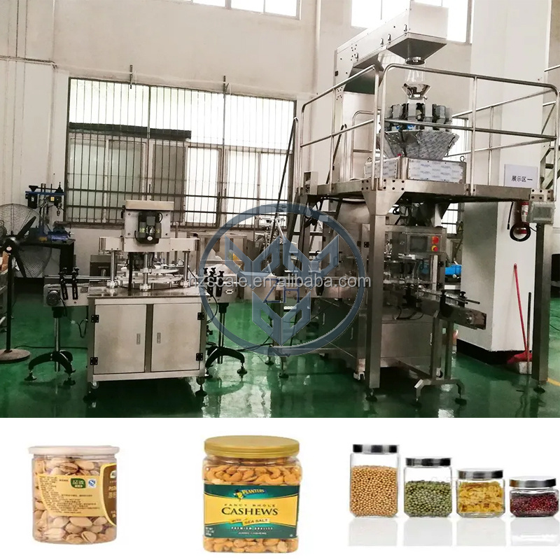 Automatic CE A10 model 2.5L hopper high accuracy combination Multi-head Weigher for Flax packing