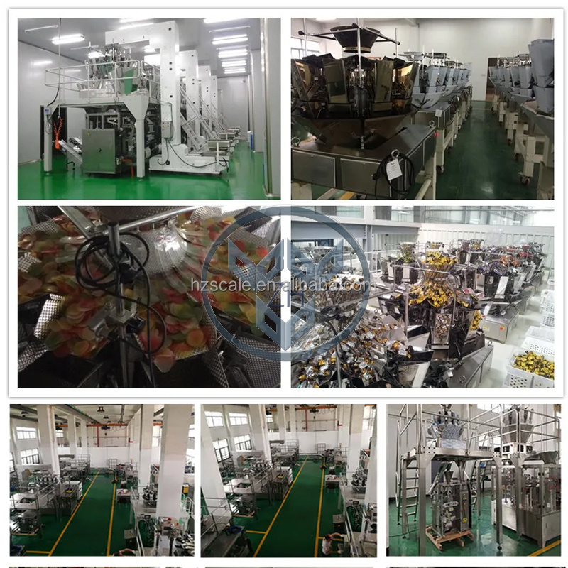 Automatic CE A10 model 2.5L hopper high accuracy combination Multi-head Weigher for Flax packing