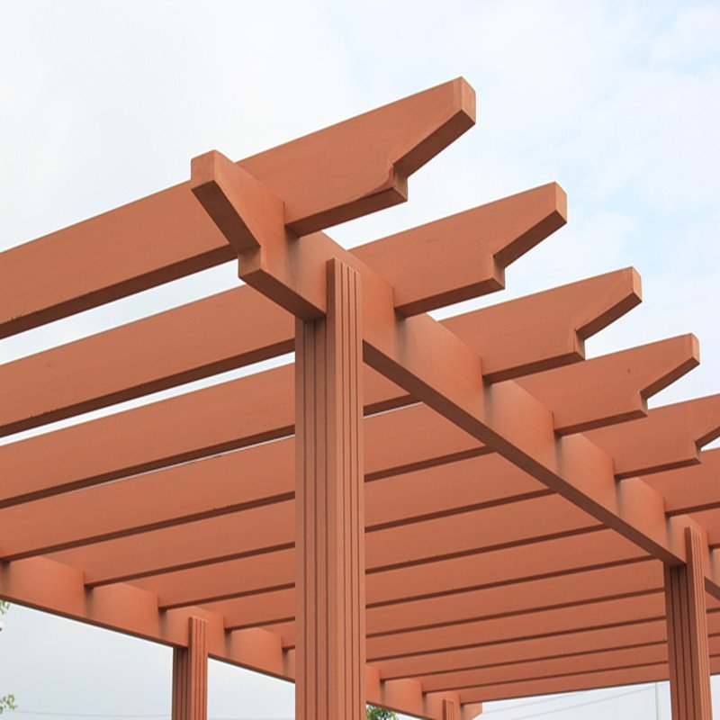 Wpc modern pergola wooden pergola gazebo louvered roof pergola kits cheap outdoor gazebo