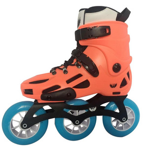 big wheel roller powerslide inline speed roller skates baue land roller inline speed skating boot skates for sale