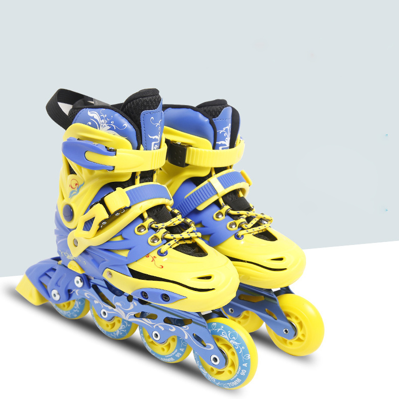 Popular leisure and freestyle sports size adjustable roller skates for children