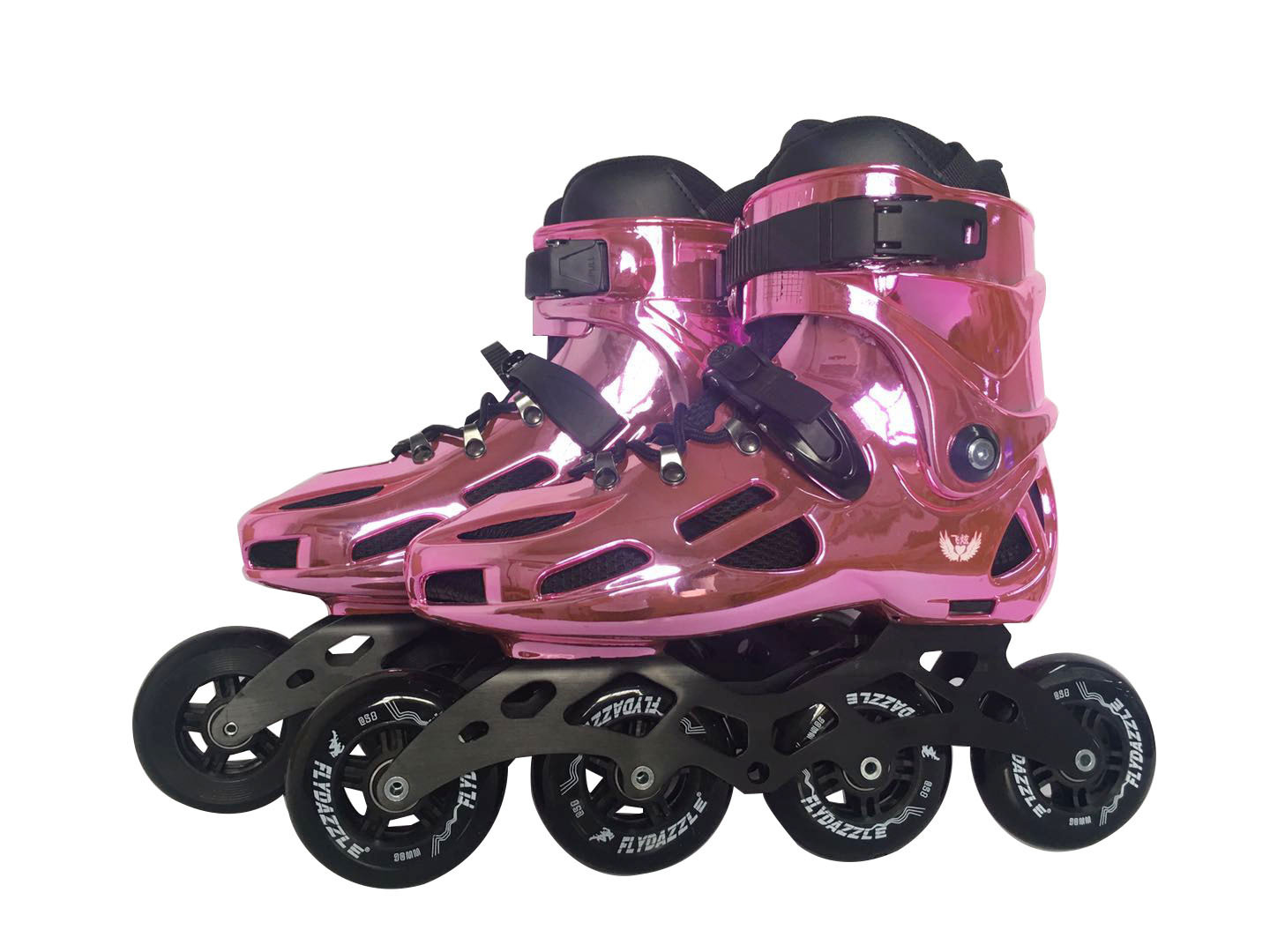 big wheel roller powerslide inline speed roller skates baue land roller inline speed skating boot skates for sale