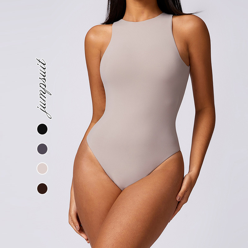 DLT8580 Sexy One-piece Shapewear hollow back Sculpt Brief Bodysuit Activewear