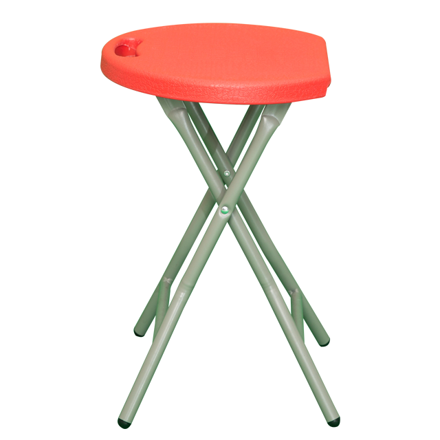 Portable Outdoor Small Round With Metal Legs Wholesale Plastic Lightweight Folding Stool