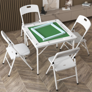 Mahjong Picnic Folding Balcony Buffet Camping Changing And Chairs Home Foldable Plastic Table