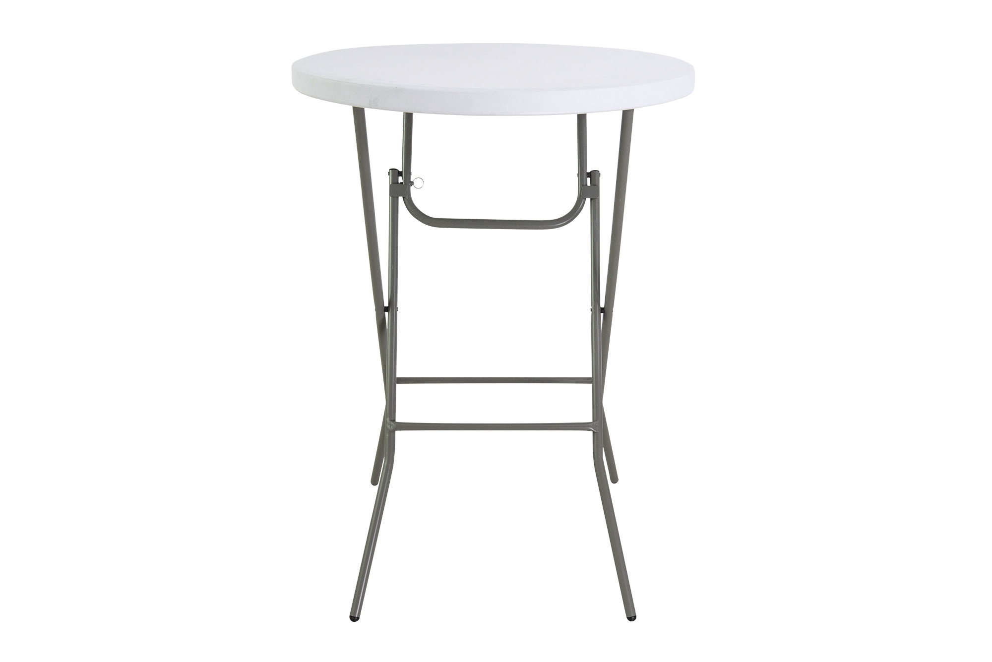 Plastic Folding Round Bar Table Cocktail Tables for Parties or Events Rental