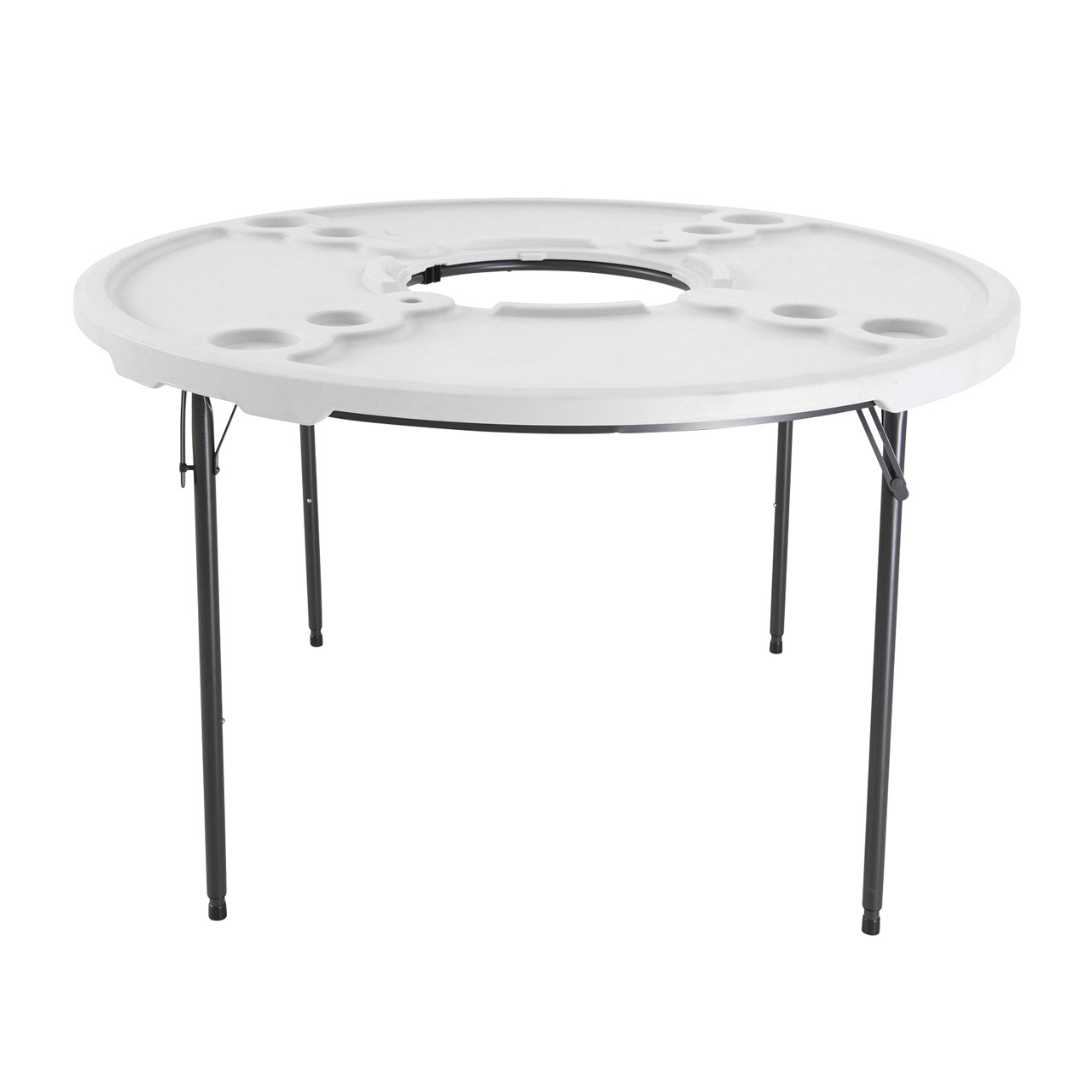 cheap plastic CRAW FISH  folding table plastic table round