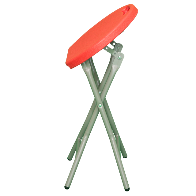 Portable Outdoor Small Round With Metal Legs Wholesale Plastic Lightweight Folding Stool