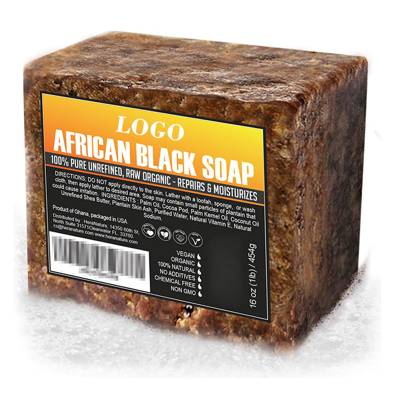 African Black Soap From Ghana Black Soap Morocco Body Scrub Natural Organic Raw Organic Face Body Care African Black Soap