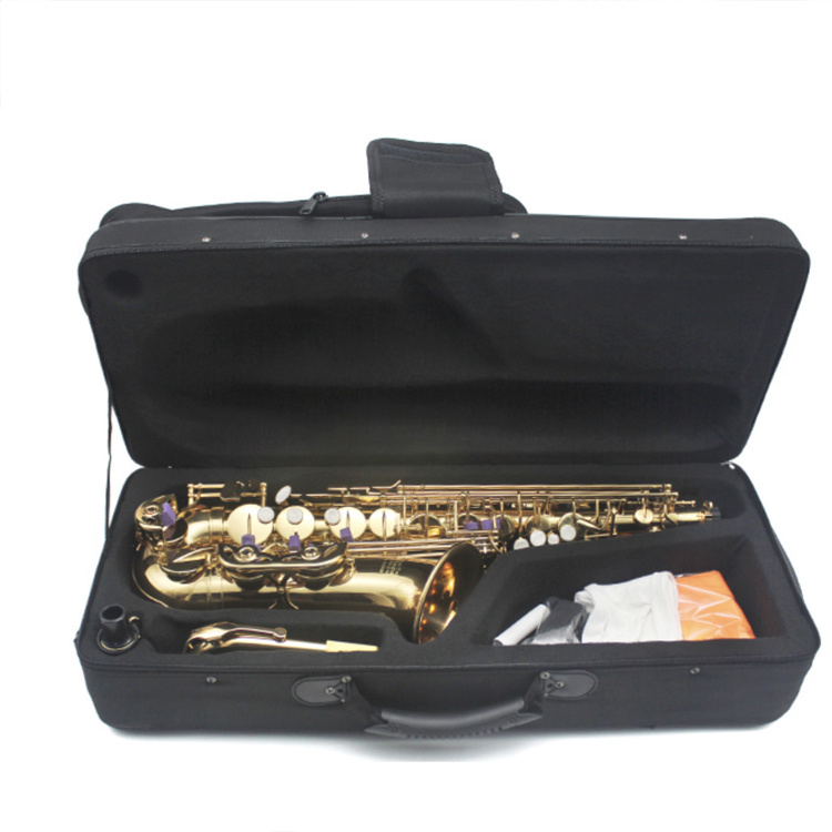 HIGH QUALITY LACQUER EB KEY ALTO SAXOPHONE FOR BEGINNER