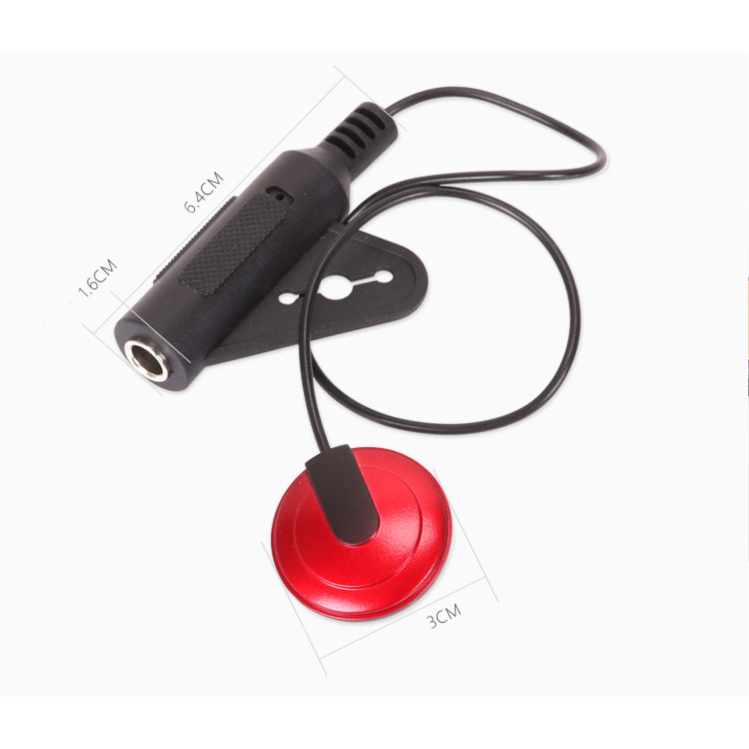 Guitar Pickup Professional Piezo Contact Microphone Pickup For Guitar Violin Mandolin Ukulele Guitar Accessories