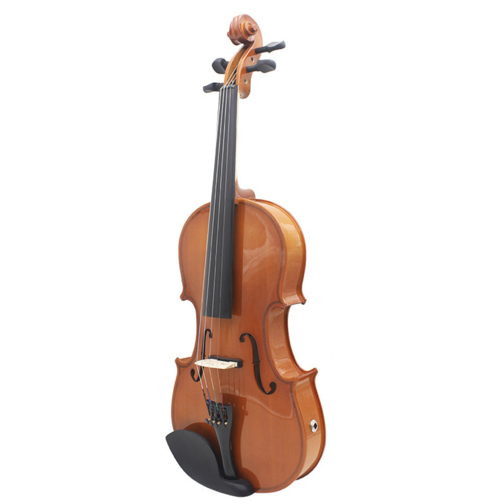 HOTSELL 4/4 PLYWOOD VIOLIN WITH EQ FOR BEGINNER