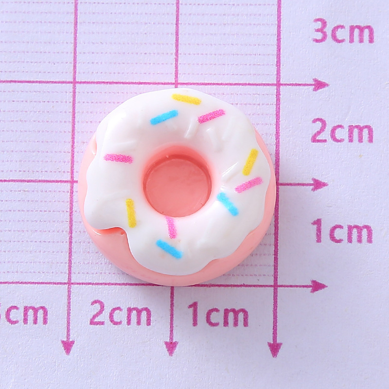 Hot Selling New Miniature Donuts Resin  DIY Cream Glue Accessories DIY Handmade Materials Accessories