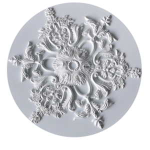 Pu Classic Artistic Ceiling Lighting Ceiling Smooth White Pu Ceiling Medallion Artificial For Home Decor