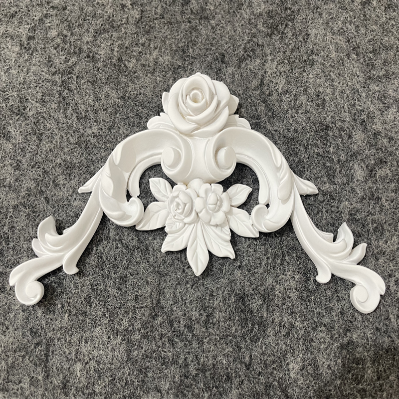 Home Polyurethane Cornice Door Trim Wall Trim Molding White Popular Pu Decorative Corner Ceiling Moulding