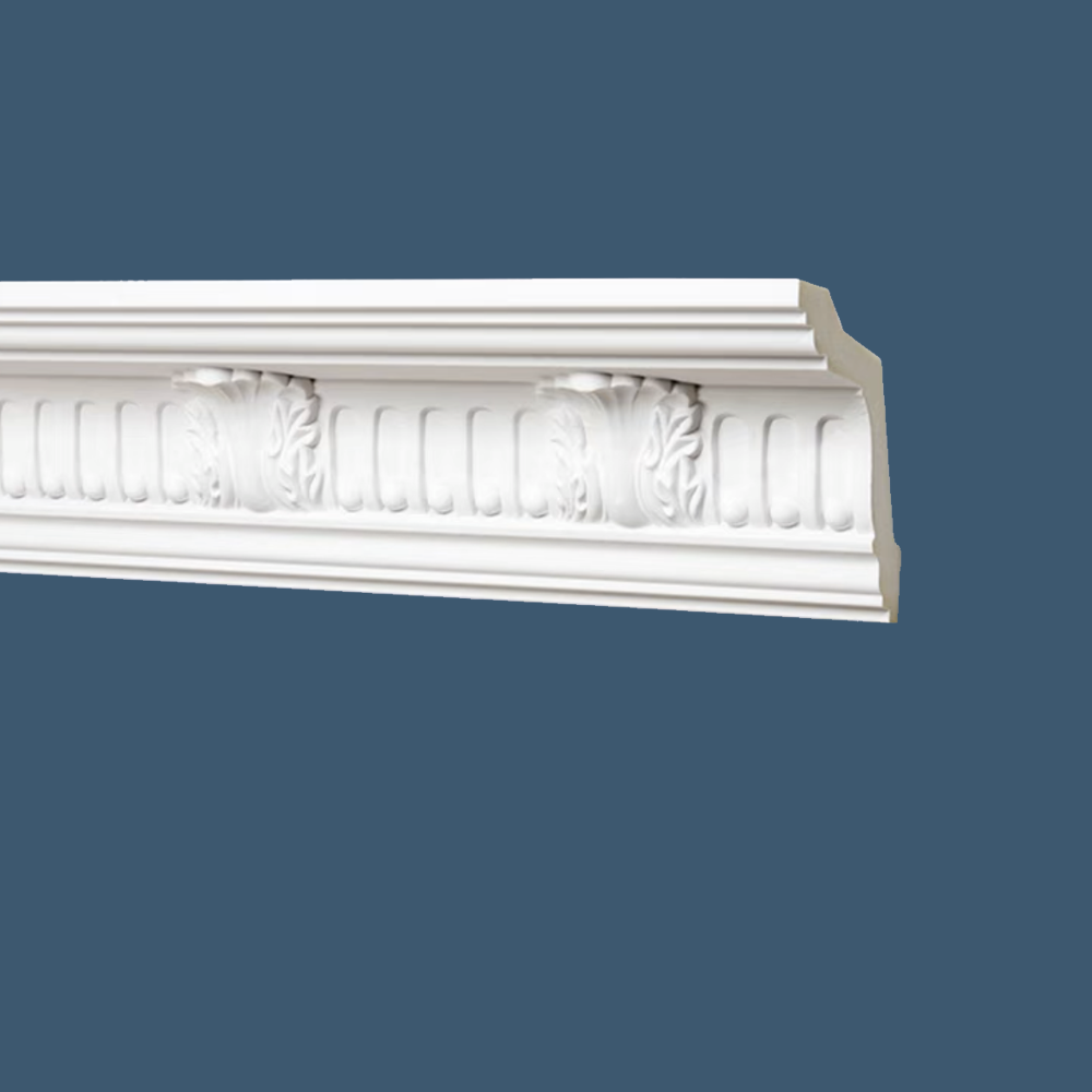 Hot Polyurethane Carved Corner Decorative Pu Foam Plain Crown Cornice Trim Molding / Coving / Cornices / Crown Molding