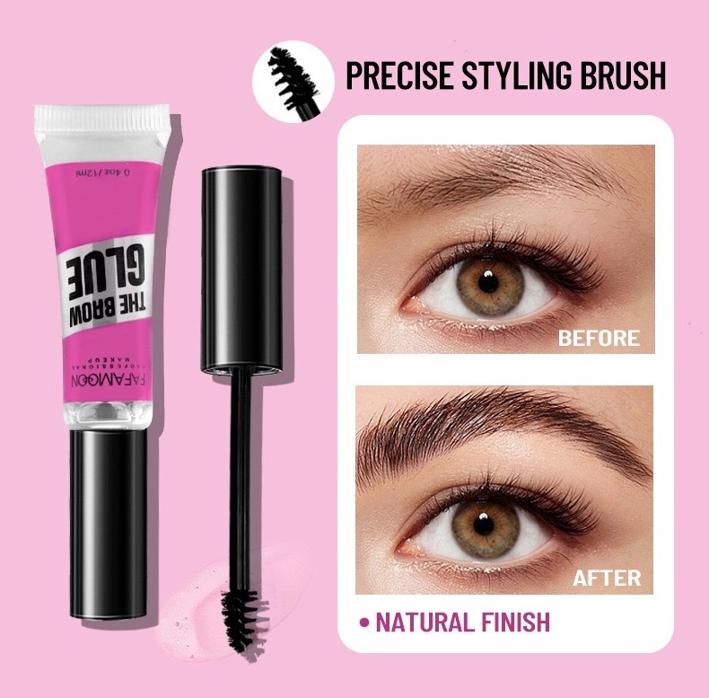 wholesale Styling eyebrow liquid eyebrow shaping waterproof non-staining fixed long-lasting liquid quick-drying eyebrow glue