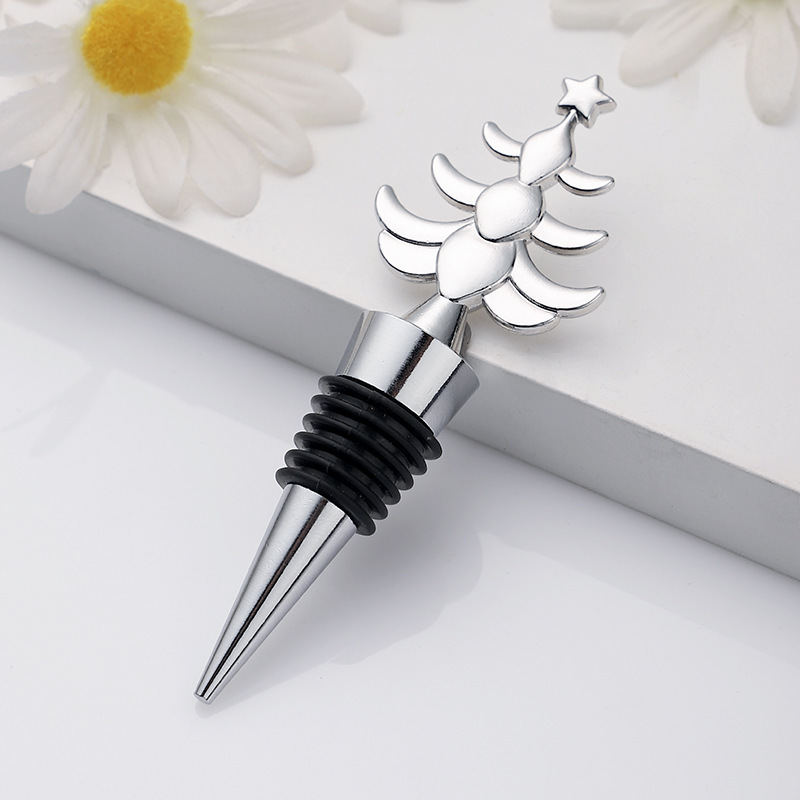 Decoration Fresh-keeping Red Wine Champagne Stopper Metal custom logo Animal  Wine Bottle Stopper