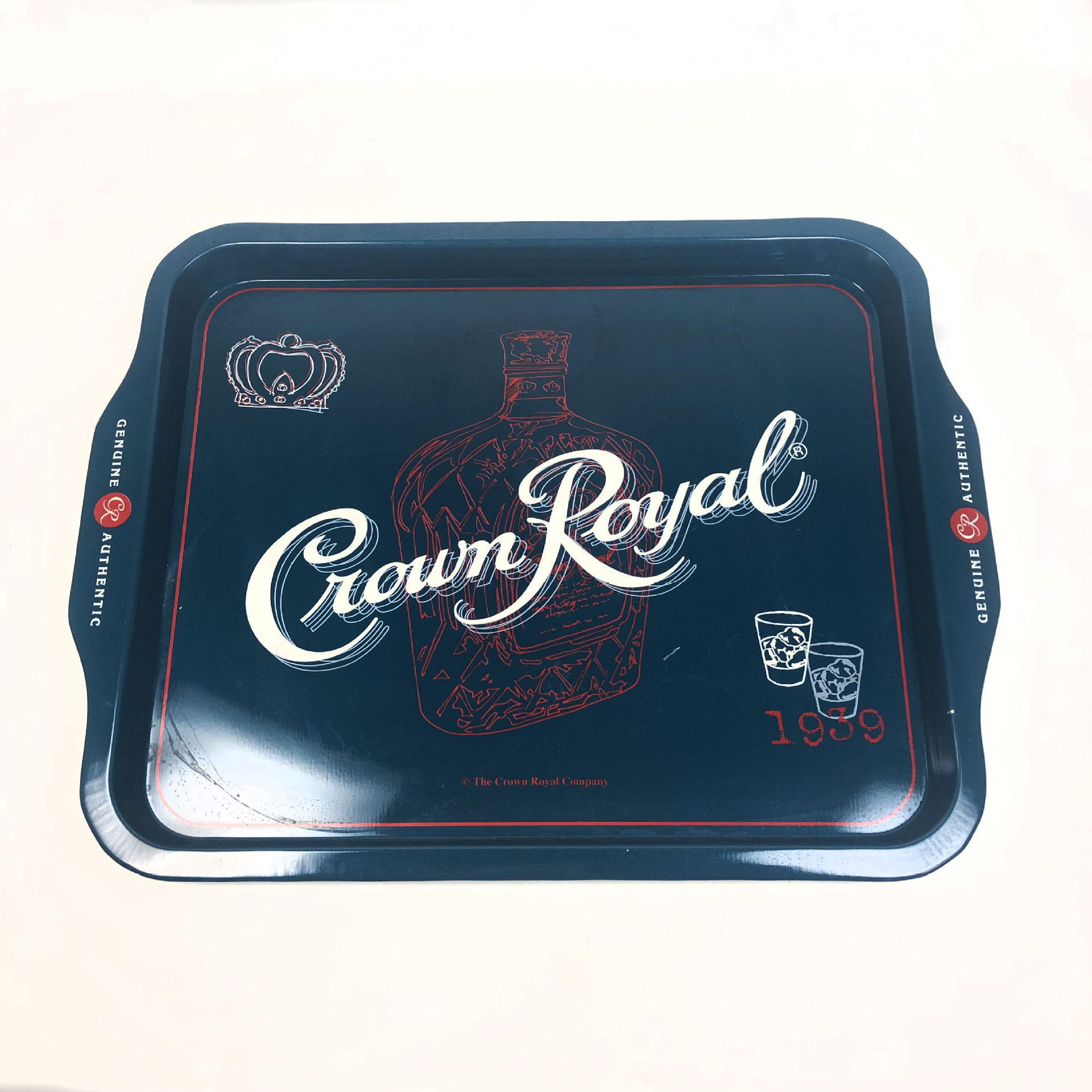 Wholesale cheap custom  color  Fiber Rolling Tray Factory Custom Logo Small Tray  Bar Serving Tray