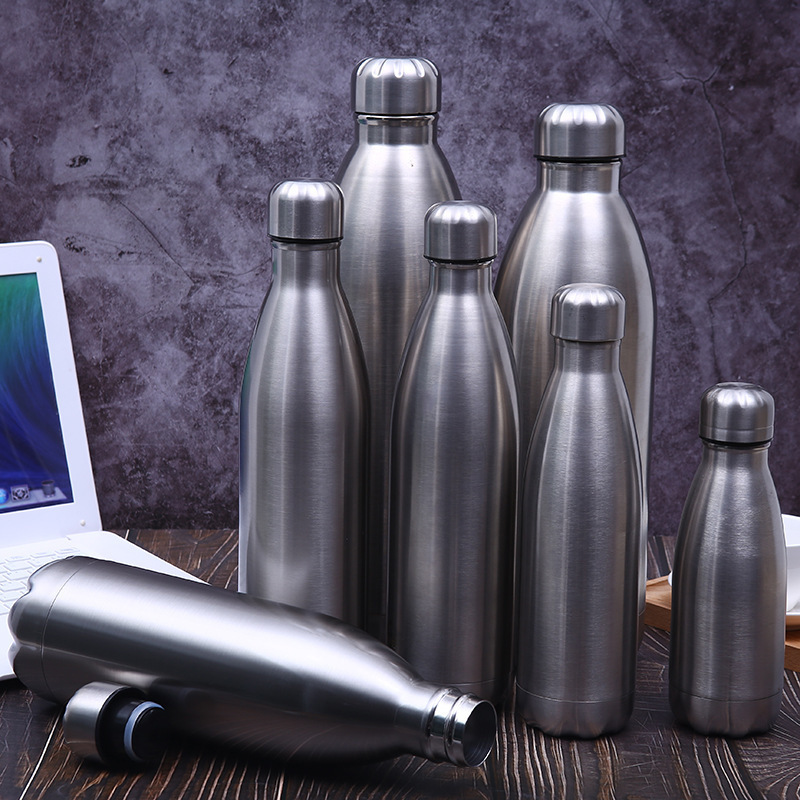 Stainless Steel Water Bottles with Free Sample Grink Eco Friendly Vacuum Sport Cola Bottle 500ml 750ml 1000ml 32oz Classic Bulk