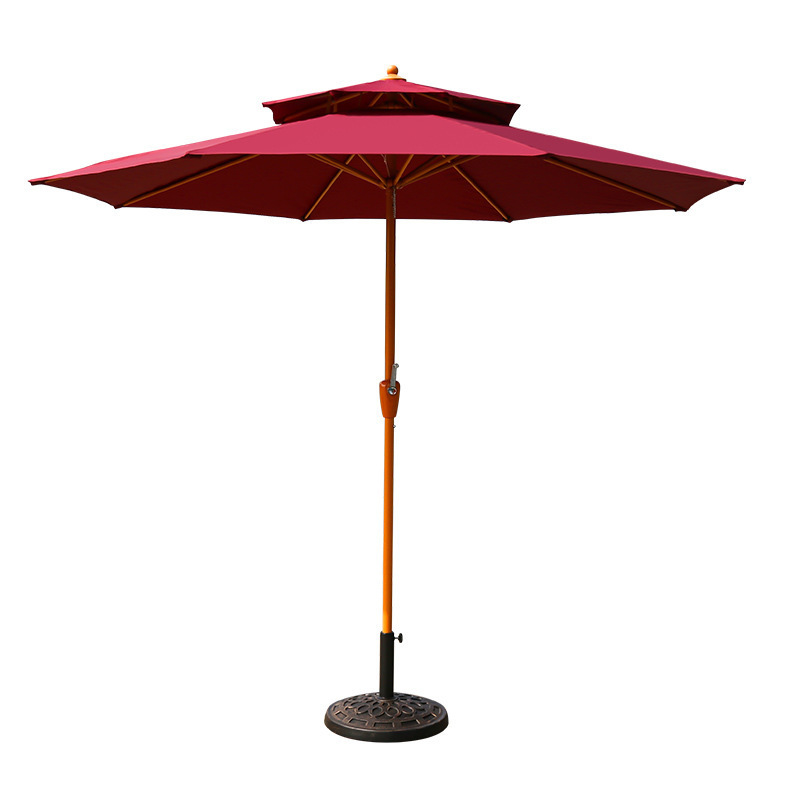 Heavy Duty UPF 50+ Windproof Portable Beach Umbrella with Sand Anchor for Party & Outdoor Beach Use