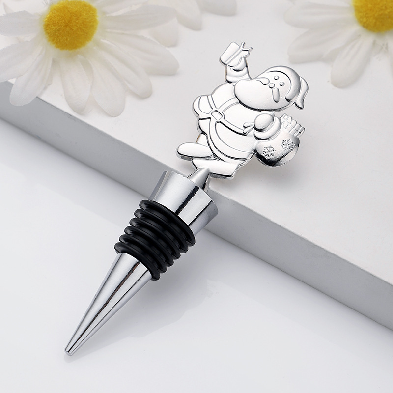 Decoration Fresh-keeping Red Wine Champagne Stopper Metal custom logo Animal  Wine Bottle Stopper