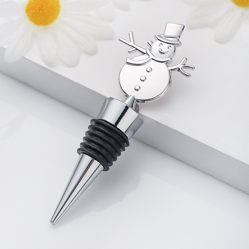 Decoration Fresh-keeping Red Wine Champagne Stopper Metal custom logo Animal  Wine Bottle Stopper