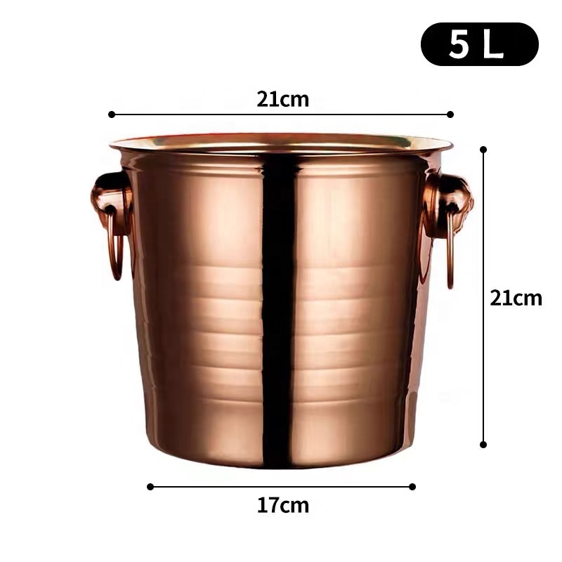 Home Bar Accessories Ice Buckets Stainless Steel Ice Bucket corona ice bucket for promotion