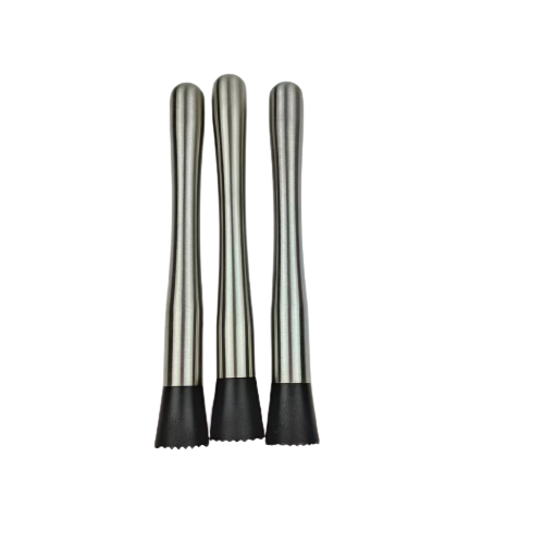 Cocktails Mixing Spoon Stainless Steel Muddler and Bar Spoon Home Bar Accessories Set Cocktail Muddler Stirrer Bartender