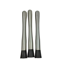 Cocktails Mixing Spoon Stainless Steel Muddler and Bar Spoon Home Bar Accessories Set Cocktail Muddler Stirrer Bartender