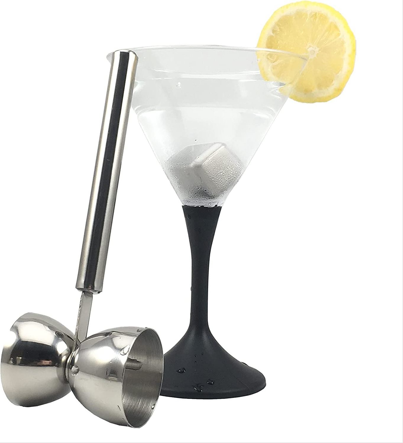 Top Seller Stainless Steel 304 jigger Bar Jigger With Handle Measuring Tool For Whiskey Cocktail Tequila Liquor Barware