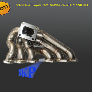 SCHEDUE 40 SS T4 TURBO MANIFOLD FOR TOYO*TA SUPRA JZA80 2JZ GTE 93-98 (Fits: To*yota Supra)