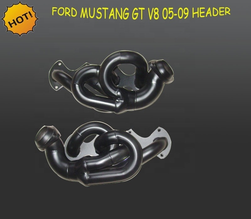 STAINLESS STEEL PERFORMANCE EXHAUST HEADER FOR FORD MUSTANG GT/SHELBY 4.6L V8 05-10