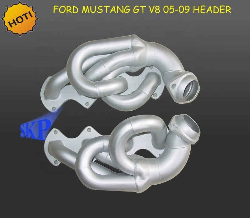 STAINLESS STEEL PERFORMANCE EXHAUST HEADER FOR FORD MUSTANG GT/SHELBY 4.6L V8 05-10