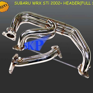 Exhaust Header for SUBARU WRX STI 2002+ (304SS) with stainless steel flange