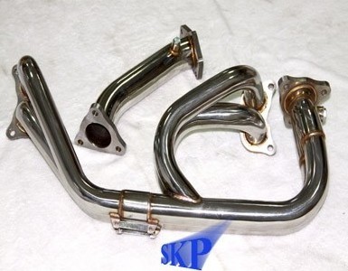 Exhaust Header for SUBARU WRX STI 2002+ (304SS) with stainless steel flange