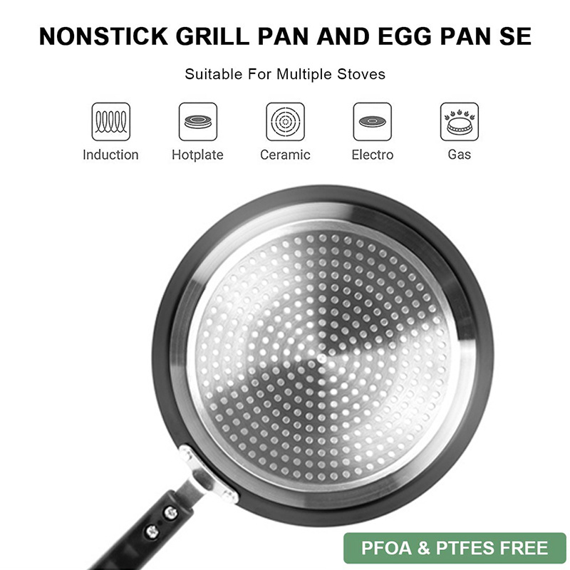 Non Stick Crepe Pan Granite Coating Dosa Pancake Pan Tawa Griddle 6in 8in 10in Crepe Pan Tawa