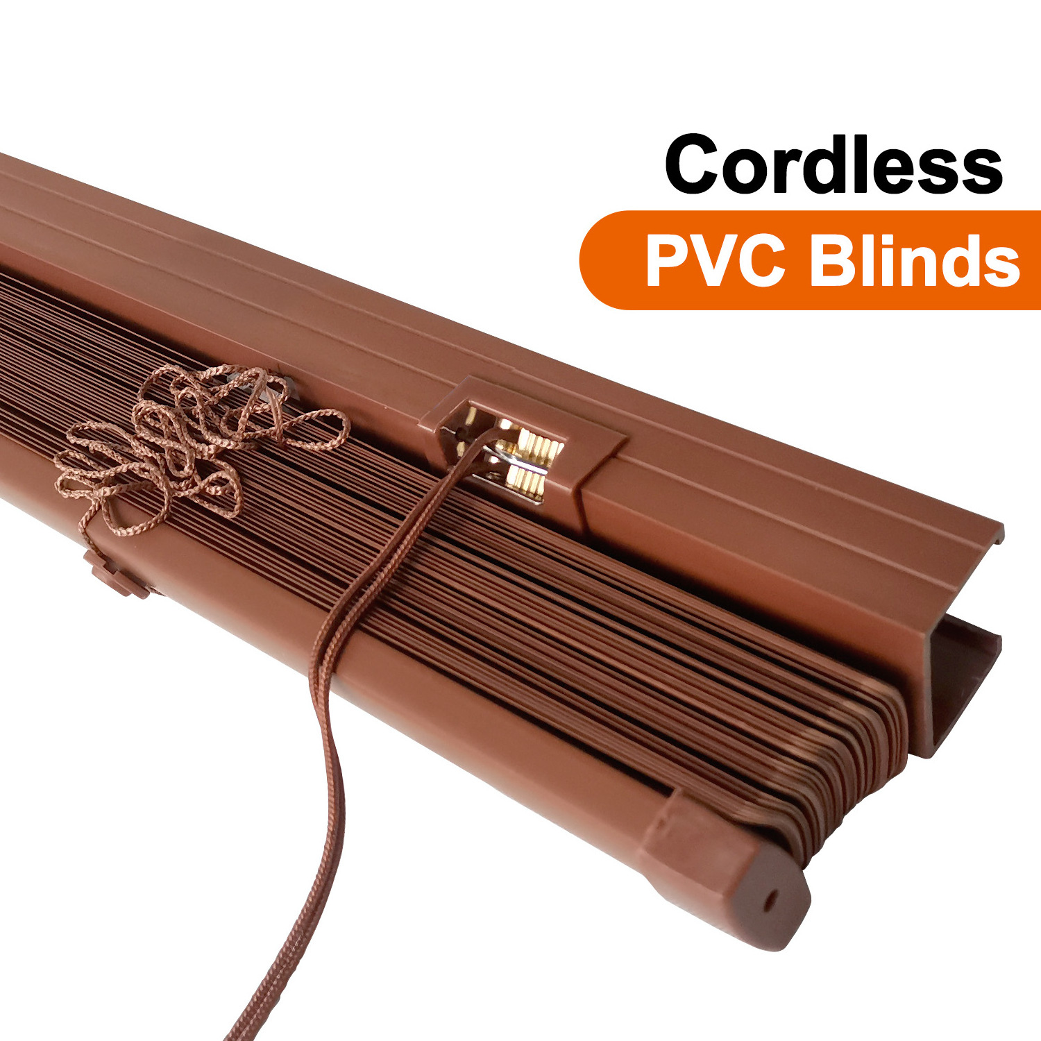 High quality 25mm pleated blinds PVC venetian blinds window cordless venetian blinds