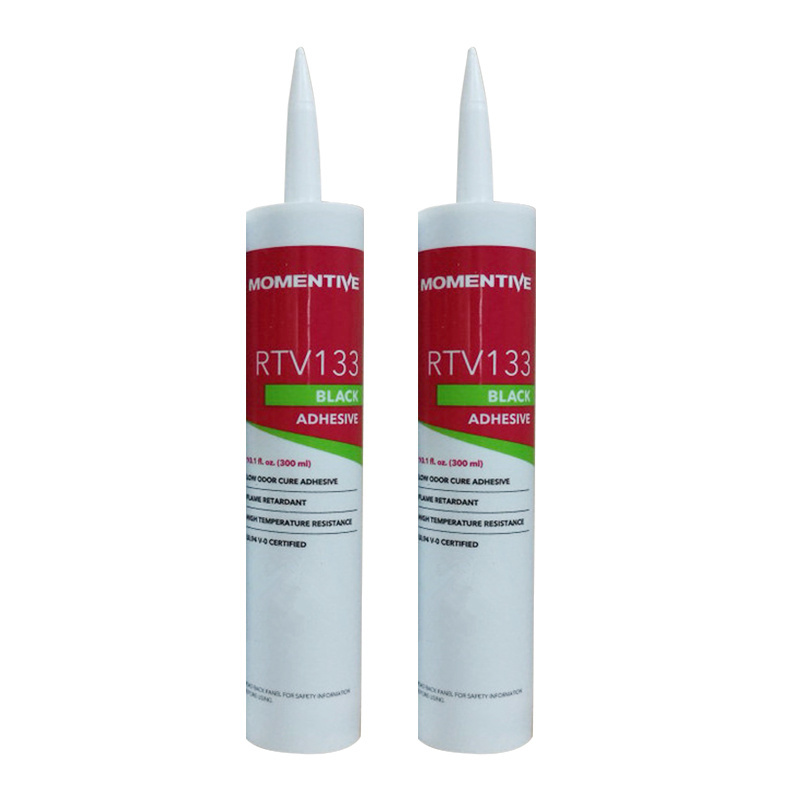 Momentive RTV133 300Ml Electronic Coatings One-Component Silicone Adhesive Sealant Glue Black Glue For Sale